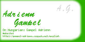 adrienn gampel business card